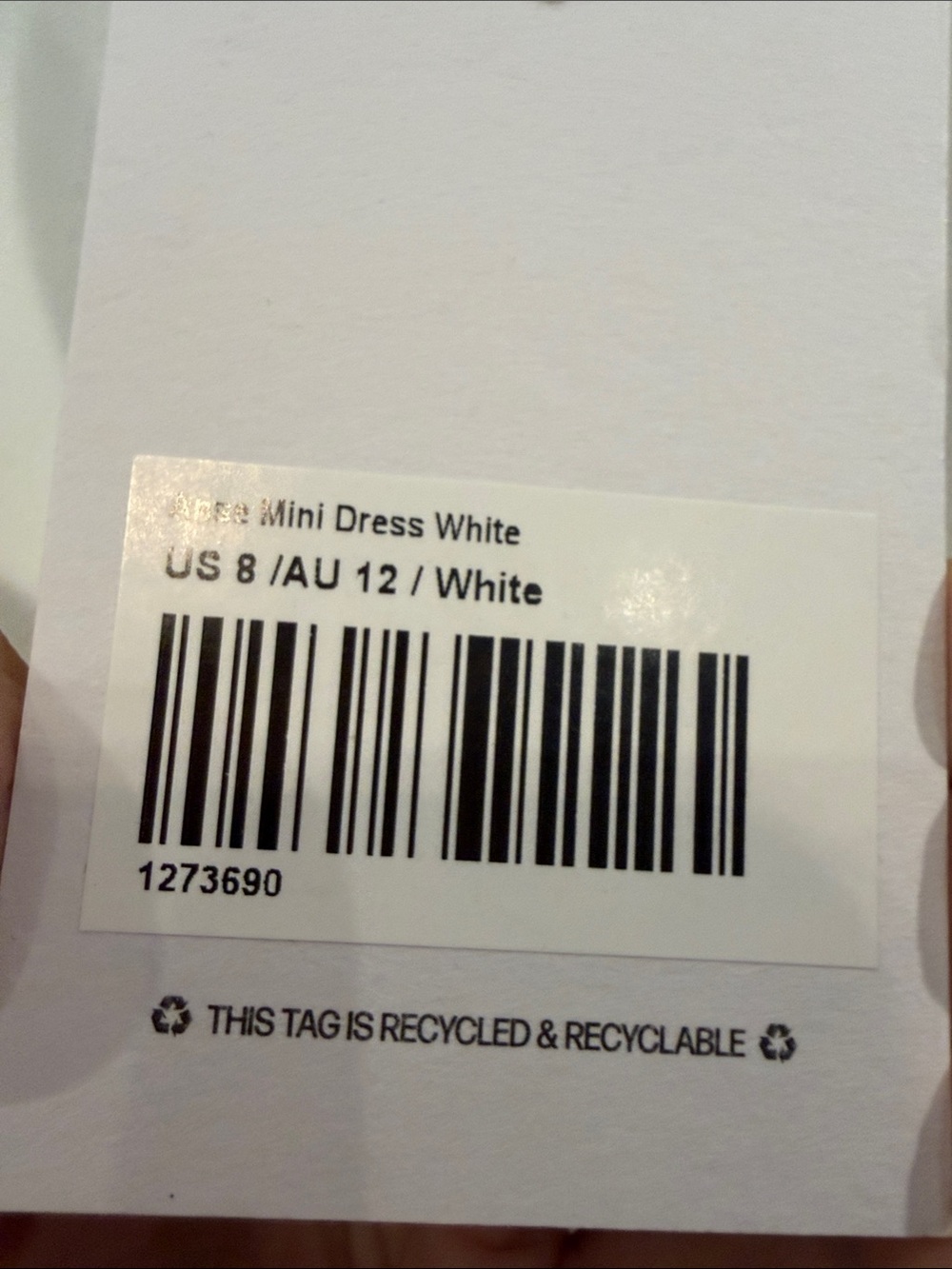 Princess Polly White Sleeveless Mini Sheath Dress - Picture 3 of 3